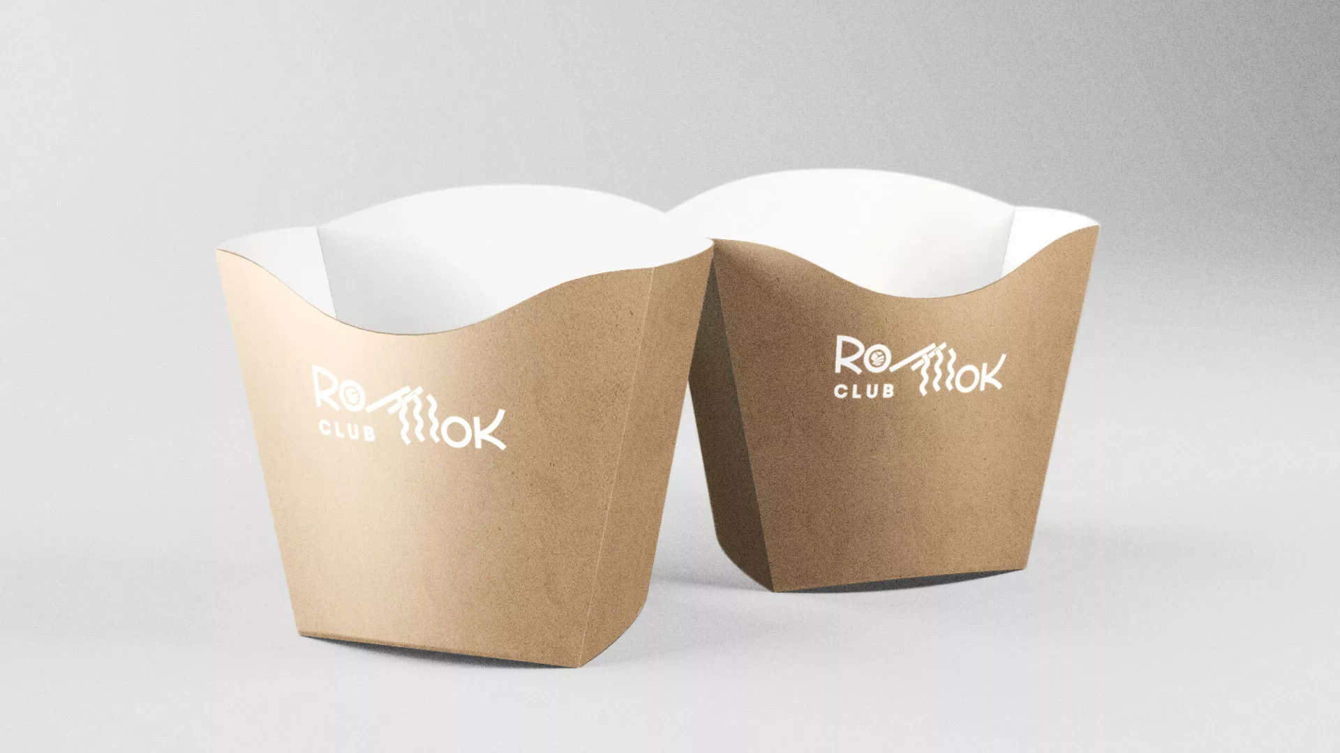 Создание логотипа суши-бара «Roll Wok Club» в Новокуйбышевске